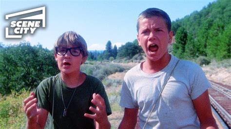 Stand By Me Nearly Hit By A Train River Phoenix Corey Feldman YouTube