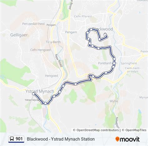 901 Bus Route Map Melbourne