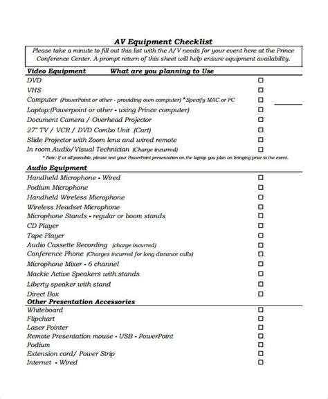 Equipment Maintenance List Templates 12 Free Printable Xlsx Docs