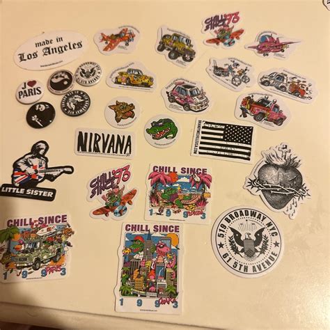 Brandy Melville Stickers And Pins Stickers Plus Depop