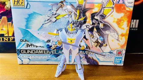 Bandai HG Gundam Breaker Battlogue 1 144 Gundam Livelance Heaven Model