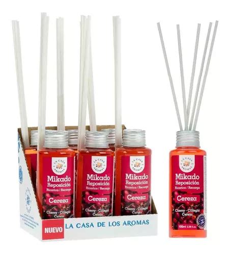 Pack Ambientador Mikado Cereza Ml Cuotas Sin Inter S