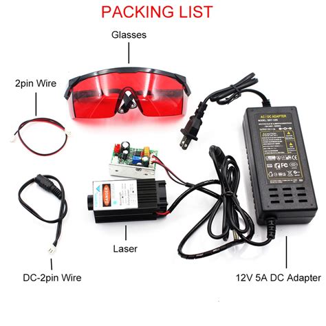 Oxlasers V W W Focusable Blue Laser Head For Diy Laser Engraveing