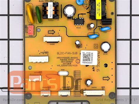 De92 03963a Samsung Range Fan Control Board Parts Dr