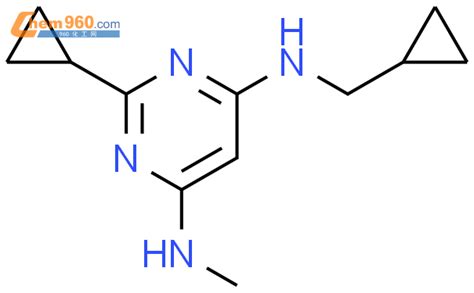 1538946 37 0 4 6 Pyrimidinediamine 2 Cyclopropyl N4 Cyclopropylmethyl