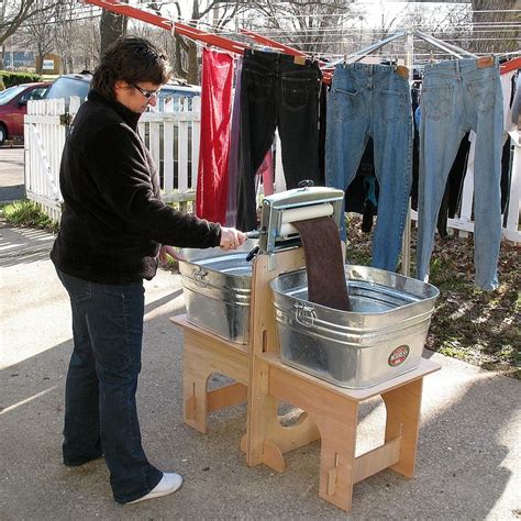 Tools for Washing Clothes by Hand | Wringer washer, Washing clothes by ...