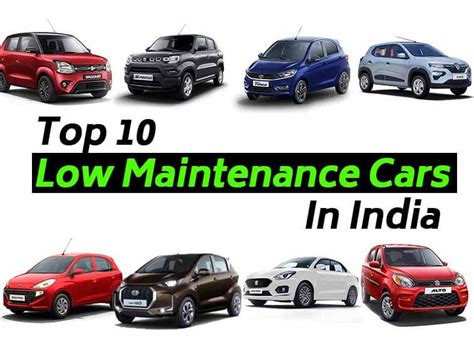 Top Best Low Maintenance Cars Under Rs Lakh In India Cars With