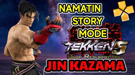 Namatin Gameplay Story Mode Jin Kazama Tekken Dark Resurrection