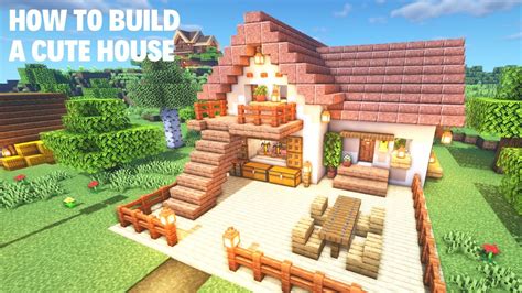 Minecraft How To Build A Cute House YouTube