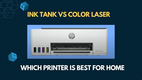 Ink Tank Vs Color Laser Which Printer Is Best For Home YouTube