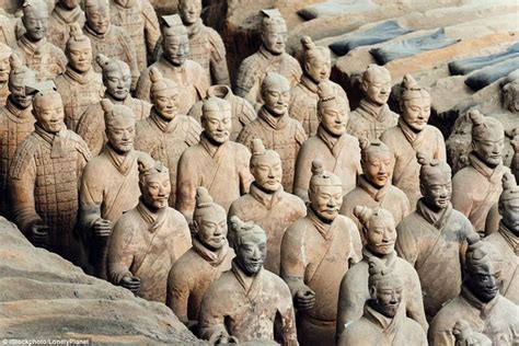 Ancient Clay Soldiers of the Chinese Qin Dynasty