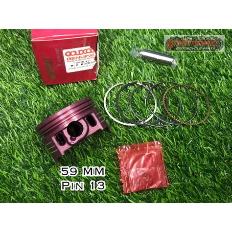 PISTON KIT MIO SOUL I 125 M3 59MM CLICK125 59MM PIN 13MM UNIVERSAL