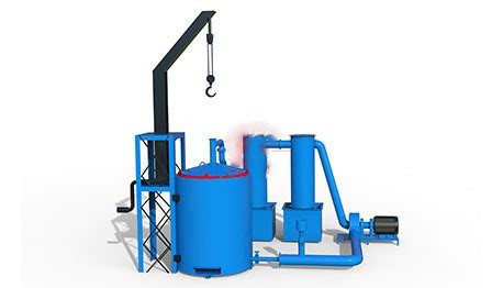 Vertical Hoist Carbonization Furnace Topmachineries