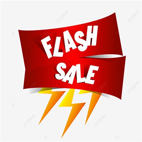 Flash Sale Promotion Vector Art PNG Flash Purchase Promotion Quick