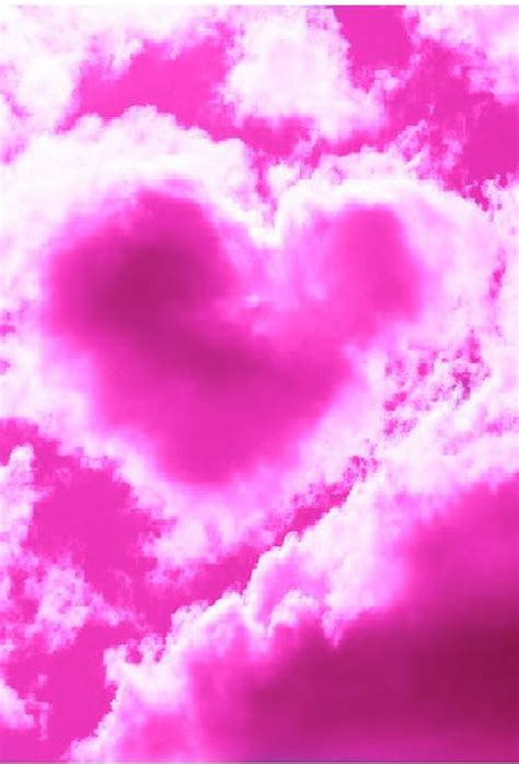 Pink Cloud Pink Clouds Pink Heart Pink Love