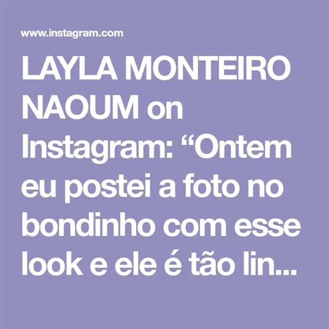 LAYLA MONTEIRO NAOUM On Instagram Ontem Eu Postei A Foto No Bondinho