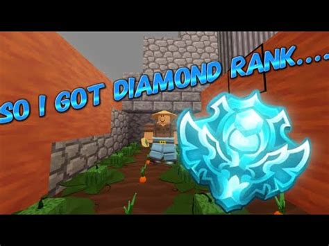 So I Got Diamond Rank Roblox Bedwars Youtube