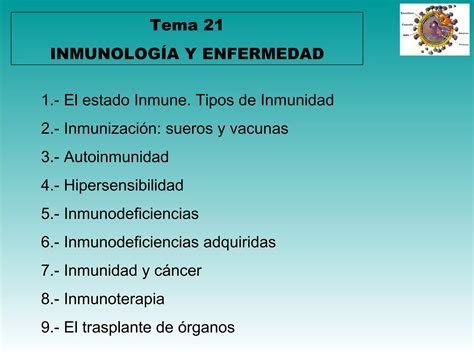 T21 inmunología y enfermedad PPT Descarga Gratuita