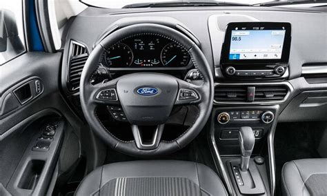 Novo Ford Ecosport Mira O Topo Do Segmento Interior E Motor Novos