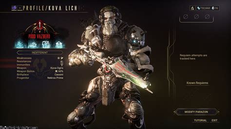 Warframe Kuva weapons tier list: All Kuva Lich weapons ranked