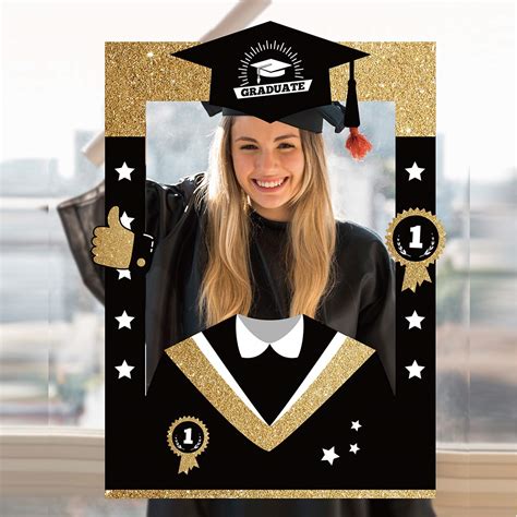 Buy Graduation Photo Booth Frame Selfie Graduation Photo Booth Props