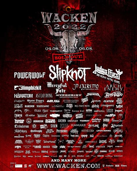 Wacken Line Up 2023