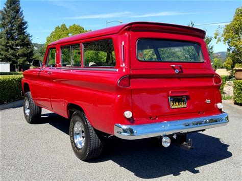 1966 Chevrolet Suburban 4x4 California Truck 2 Owner Well Maintained For Sale