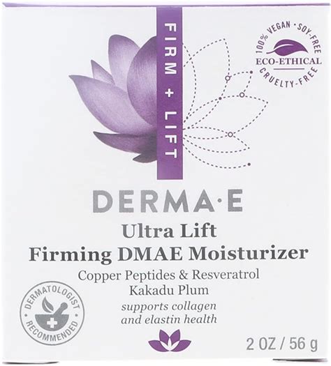 Amazon Derma E Firming Dmae Moisturizer Alpha Lipoic Acid C