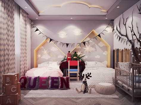 kids room design on Behance