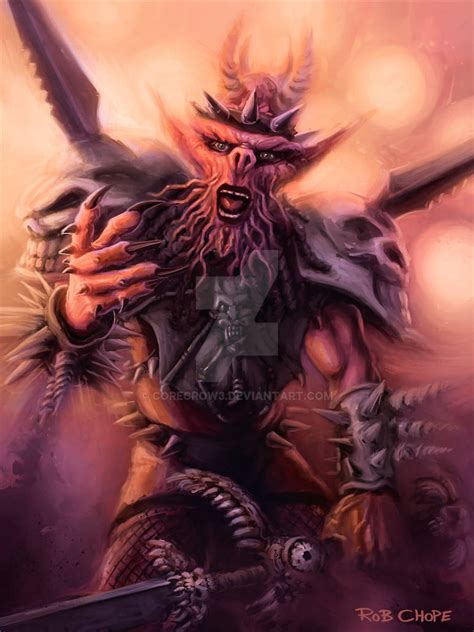 Gwar Oderus Urungus Rob Chope By Corecrow3 On Deviantart