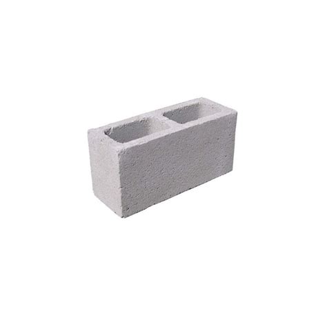 6 In X 8 In X 16 In Gray Concrete Block 068h0010100100 The Home Depot