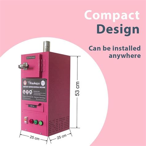 Stayhappy Automatic Sanitary Napkin Incinerator Disposal Machine