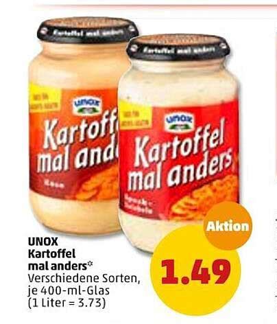 Unox Kartoffel Mal Anders Angebot Bei Penny Prospekte De