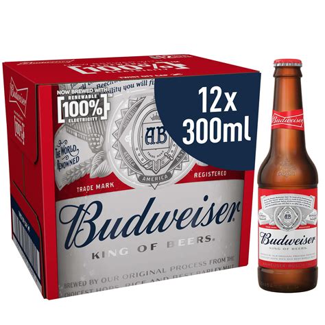 Budweiser 12 Pack Bottles Colonial Spirits 55 Off