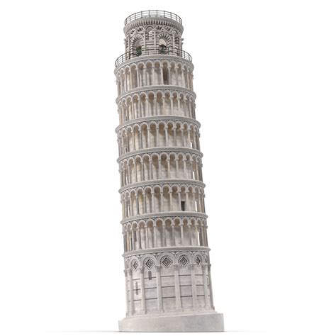 D Leaning Tower Pisa