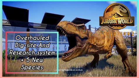 5 New Species And Scientists Explained Jurassic World Evolution 2 News Recap Youtube