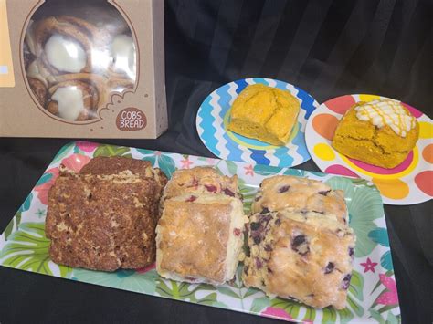 DESSERT – Cobs Bread – Assorted Scones and Mini Cinnamon Buns – Feed Lethbridge