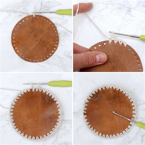 22 Classy DIYs To Make Leather Coasters Guide Patterns