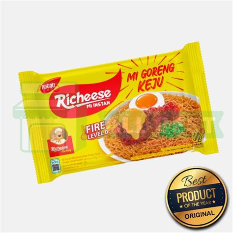 Jual Mie Richeese Nabati Gr Mie Goreng Instant Keju Richeese Fire