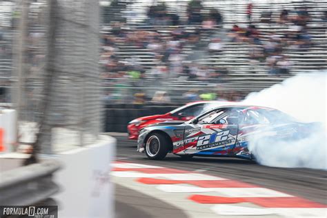 Bakchis Wins Dramatic Formula Drift Pro Round On Streets Of Long Beach