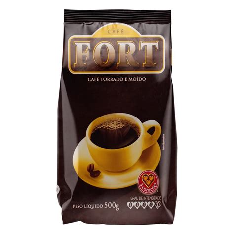 Café Torrado e Moído Forte Fort Pacote 500g Super José