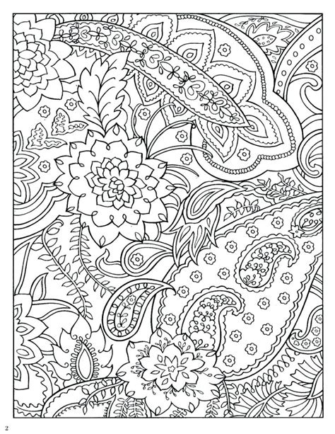 Patterns And Designs Coloring Pages At Free