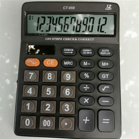 Kalkulator Ct Digit Calculator Alat Hitung Citizen Lazada