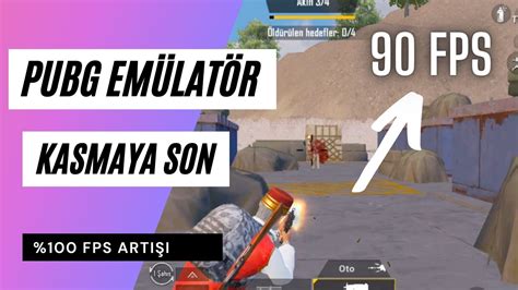 PUBG EMÜLATÖR KASMA SORUNU 100 ÇÖZÜM KASMAYA SON FPS ARTTIRMA YouTube