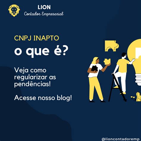 Cnpj Inapto O Que Veja Como Regularizar As Pend Ncias Lion