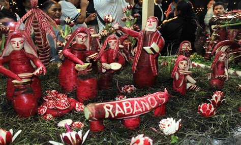 Noche de Rábanos una tradición que data de 1897 en Oaxaca