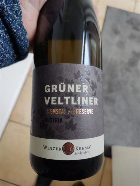 2021 Winzer Krems Grüner Veltliner Reserve Austria Niederösterreich