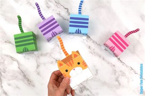 Rainbow Cube Cats The Craft Train