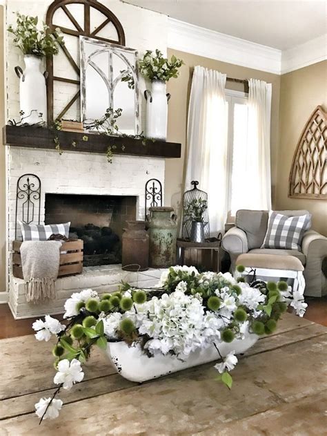 44 Best Spring Home Decor Ideas Farmhouse Living Room Decor Ideas