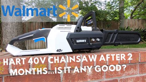 Hart V Walmart Chainsaw Review Month Update Youtube